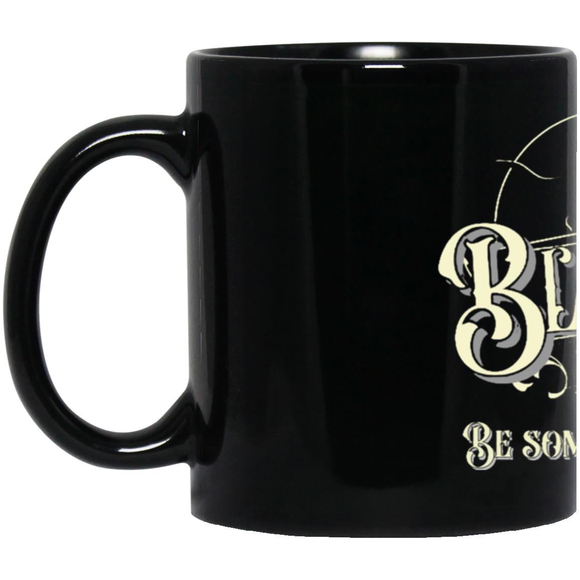 Vintage Logo Black Mug (11 oz)
