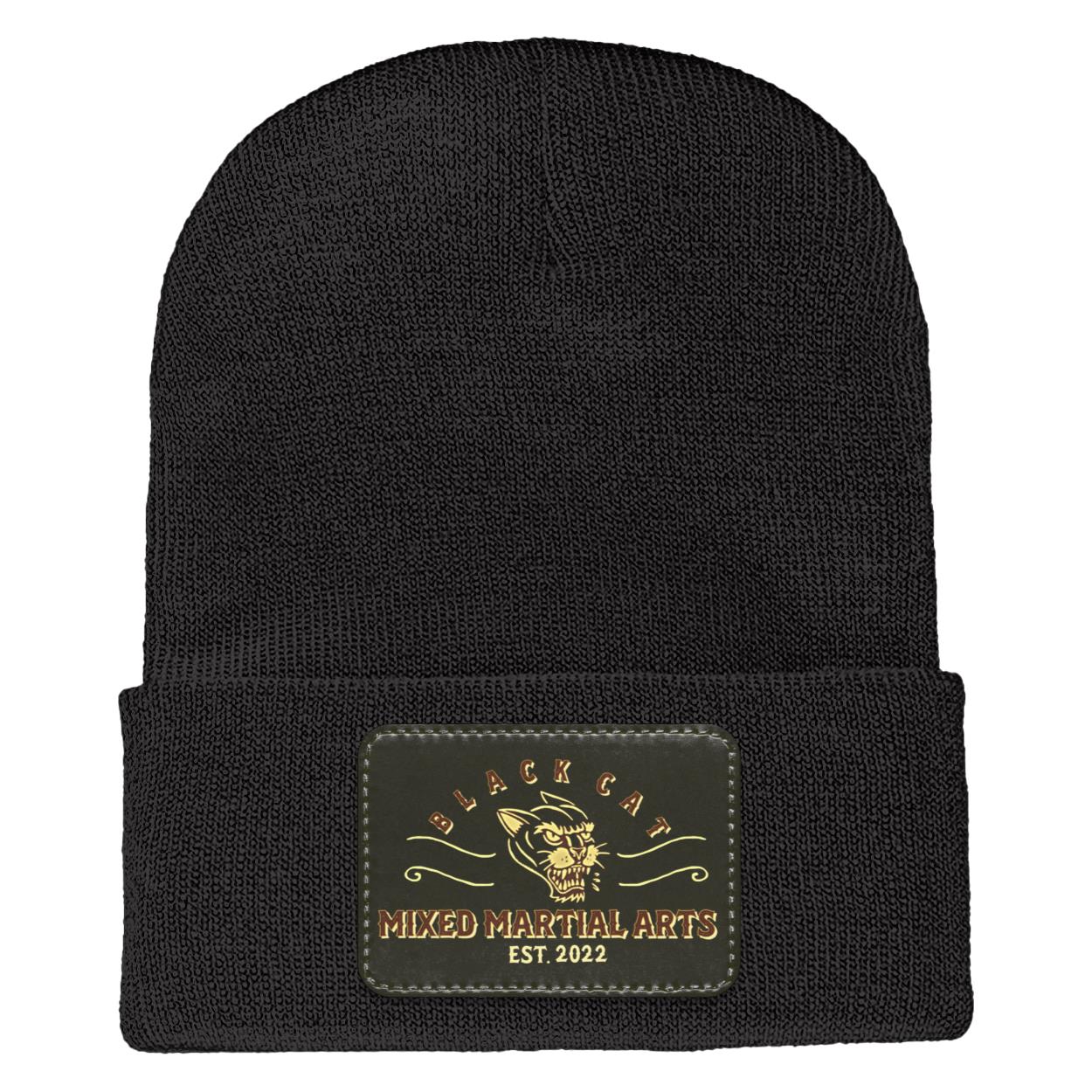 Panther Adult Cuffed Knit Beanie