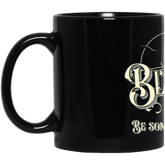 Vintage Logo Black Mug (11 oz)
